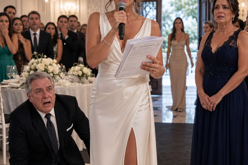 Durante um jantar de família diante de dezenas de convidados, o pai recusou levar a filha ao altar e declarou: “ela nunca foi minha”, mas o exame que deveria destruir a mãe revelou uma troca de bebês escondida por 28 anos