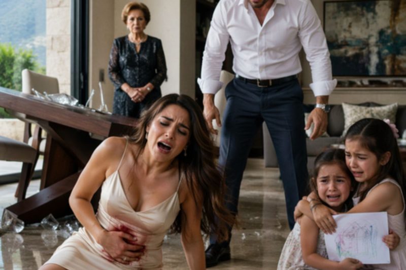Ele humilhava a esposa por só ter filhas… até descobrir que havia chutado o filho homem que tanto exigia