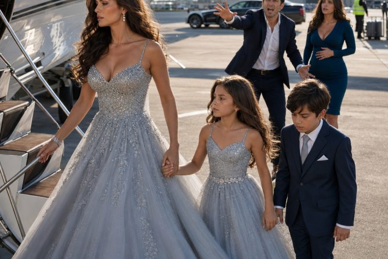 Oito minutos depois do divórcio, o ex-marido celebrou sua amante grávida em uma clínica particular, mas o médico olhou a ultrassonografia e disse: “O senhor não é o pai”, antes que ela deixasse escapar o nome que afundou toda a família.