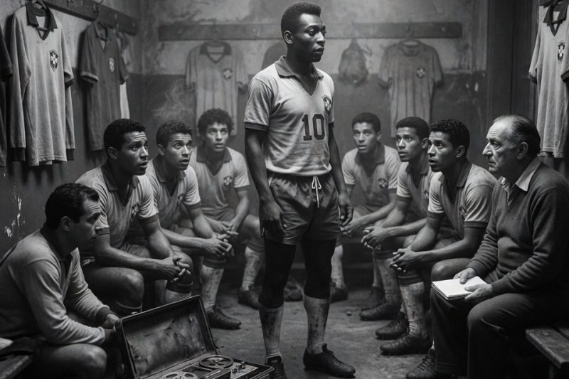 Tinha 17 Anos, Era o Mais Novo do Vestiário — e Foi Ele Quem Falou Antes da Final
