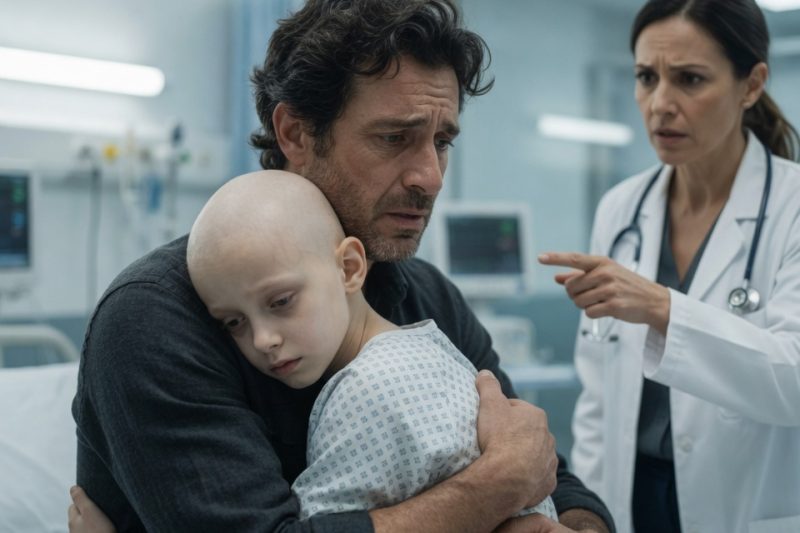 Eu pensei que minha esposa era a mãe mais forte do mundo cuidando da nossa filha doente… até o hospital revelar: “Ela nunca teve câncer”, e os exames apontarem direto para a nossa cozinha.