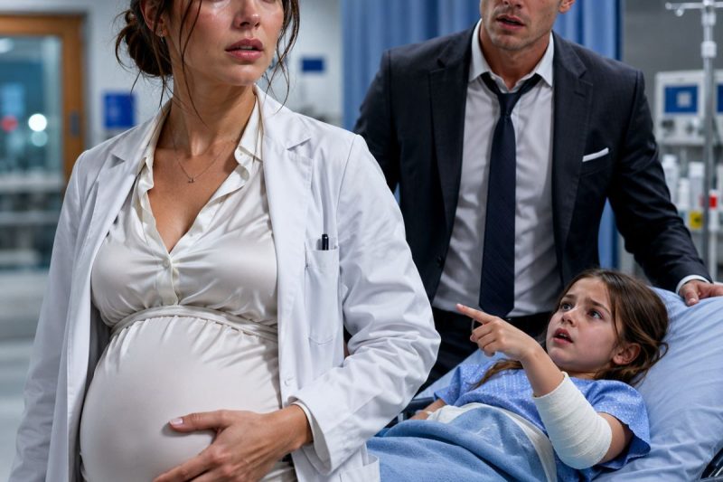 Ele entrou no pronto-socorro carregando a filha ferida, sem imaginar que a médica à sua frente era a mulher grávida que ele havia abandonado meses antes; mas, quando a menina sussurrou: “Minha avó disse que esse bebê não deveria nascer”, ele sentiu que todo o seu passado acabava de explodir na cara dele.