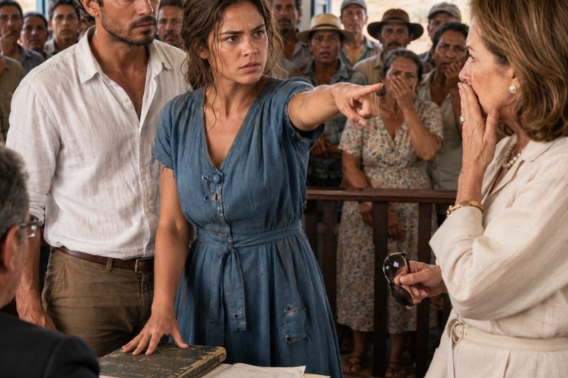 Ela aceitou se casar com o homem que todos temiam só para não dormir na rua, mas quando a viúva rica sussurrou “essa água não vai continuar sendo de vocês”, descobriu que tinha entrado numa guerra muito maior que um casamento por desespero