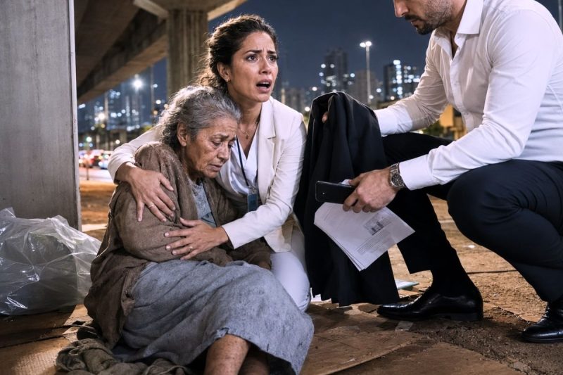 Encontrou a mãe dormindo debaixo de uma ponte, febril e coberta por jornais; então descobriu que o próprio irmão vendera a casa de 8 milhões enquanto ela agonizava no hospital — e a cunhada ainda debochou: “Ninguém vai acreditar numa velha na rua.”