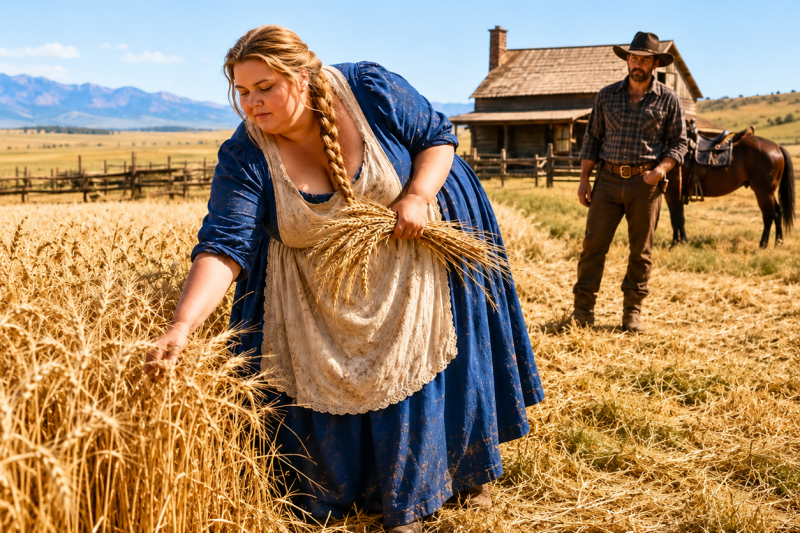 Todos riram da garota plus size que chegou à fazenda com uma mala velha, mas quando a tempestade veio e o banco tentou tomar tudo, foi ela quem salvou a colheita… e o coração do fazendeiro.