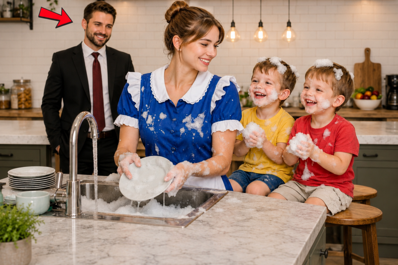 A empregada foi humilhada por brincar com os filhos do patrão, mas quando o menino chorou “mamãe foi embora por minha culpa”, a mansão inteira desabou em mentiras e segredos enterrados.