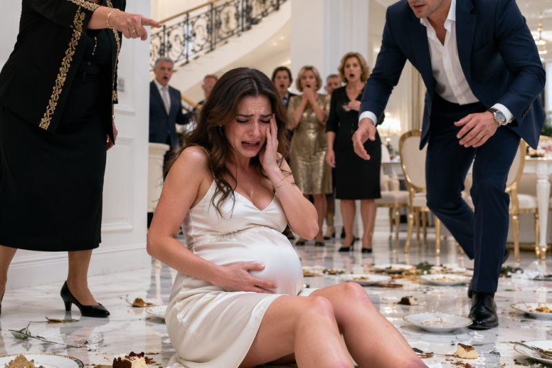 Grávida de 7 meses, fui humilhada pela minha sogra diante de 30 convidados: “nesta casa, você obedece”; eu não respondi, só abri a pasta que fez meu marido enxergar quem ele sempre defendia de verdade.