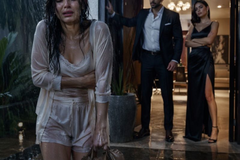 Meu marido me expulsou durante uma tempestade, me chamando de “doente e inútil”… mas, 3 dias depois, entrou em pânico quando seus cartões foram recusados, seus carros desapareceram e ele descobriu que eu ganhava US$ 350 mil por mês.