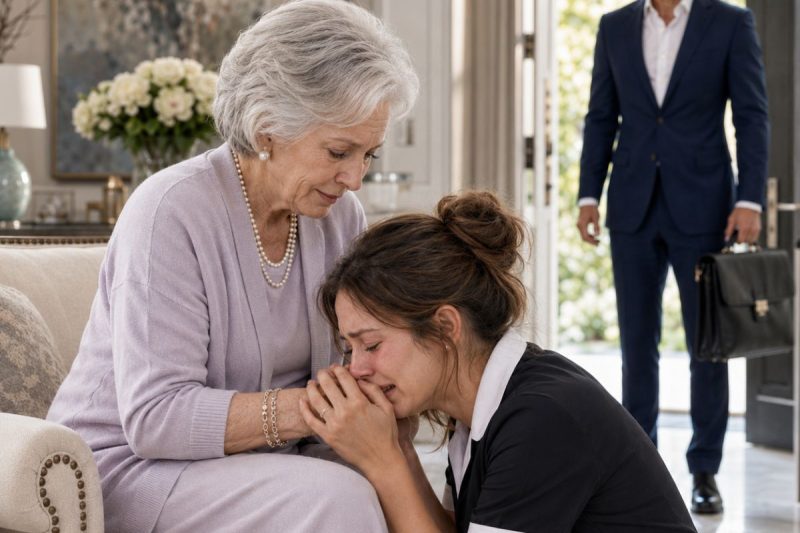 Ele voltou antes do previsto e encontrou sua empregada doméstica chorando ao lado de sua mãe doente. Achou que ela estava se metendo onde não devia… até descobrir que ela havia feito o que a própria família dele jamais fez, e que o testamento de sua mãe já tinha mudado para sempre.
