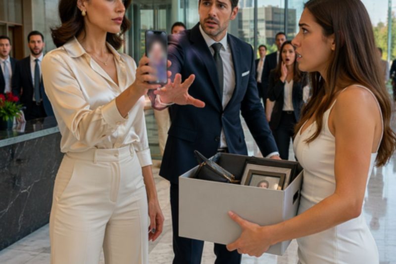 A amante mandou fotos no quarto com meu marido CEO, usando meu robe de seda — então eu joguei tudo no chat da empresa, fui dormir e, na manhã seguinte, o império dele implorava para eu não destruí-lo…