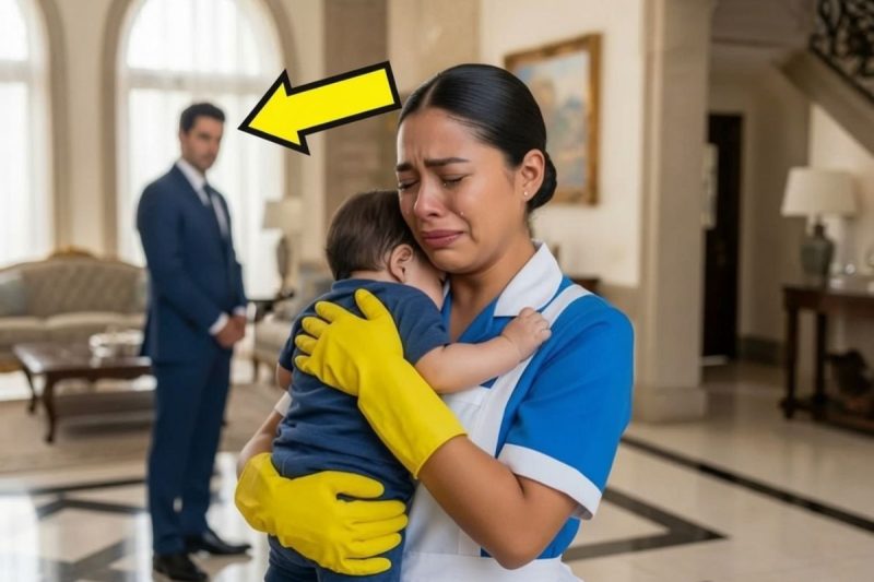 A empregada foi separada do bebê do milionário… mas o que ela confessou deixou todos chorando!