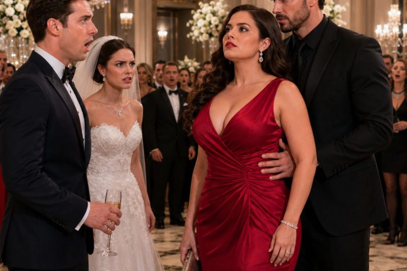 Minha irmã roubou meu noivo porque dizia que eu era “gorda”… mas, no dia do casamento dela, cheguei de braço dado com o homem que todos temiam.