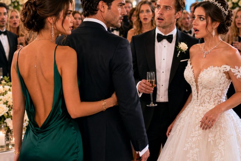 Meu ex-marido me convidou para o casamento dele para me ver sozinha, então contratei um ator como acompanhante… mas, quando a noiva o viu comigo, seu rosto perdeu toda a cor.