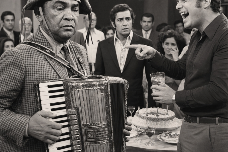 Riram de Luiz Gonzaga no Aniversário de Roberto Carlos — O Que Aconteceu Depois Calou Todo o Estúdio