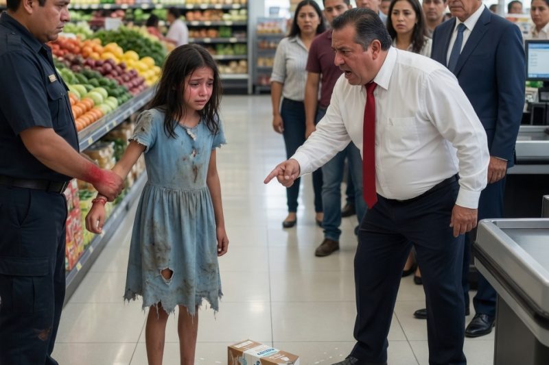 Uma mãe doente mandou a filha de 9 anos pedir ajuda, mas a menina foi humilhada como ladra por uma caixa de leite; ninguém imaginava quem as havia expulsado para viver entre telhas de zinco, fome e desespero.