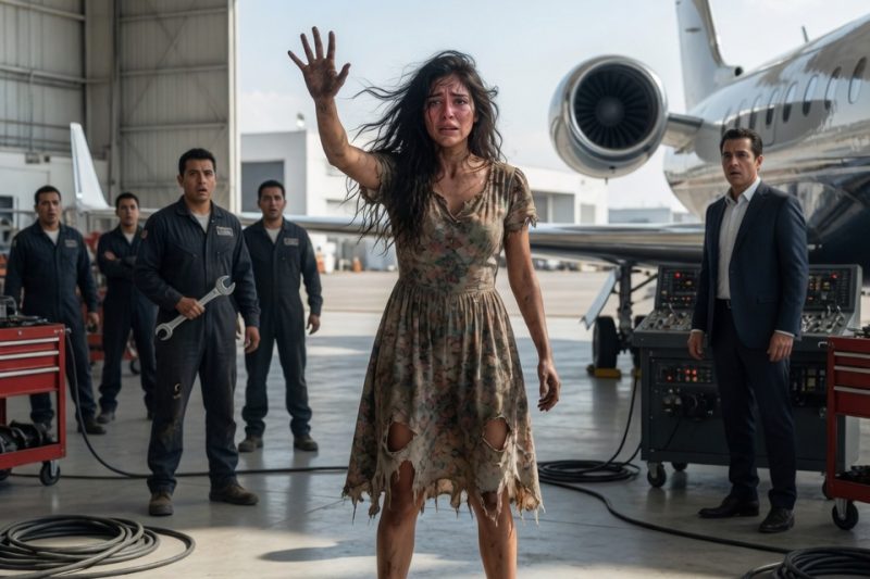 Um empresário deu uma chance à jovem que todos queriam expulsar do hangar, sem imaginar que, por trás daquele vestido rasgado, ela escondia uma verdade devastadora.