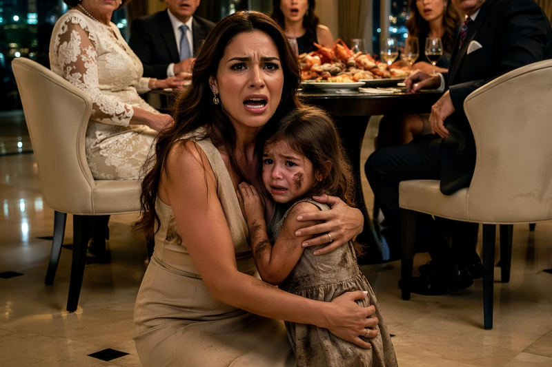 tly/ Meu marido me disse “não faça drama” quando encontrei nossa filha comendo pão duro do lado de fora de casa, enquanto 6 adultos jantavam como reis com o meu dinheiro. Eu não gritei, não implorei; apenas cancelei os cartões, pedi o divórcio e enviei uma notificação legal que transformou o banquete deles no começo da própria ruína…