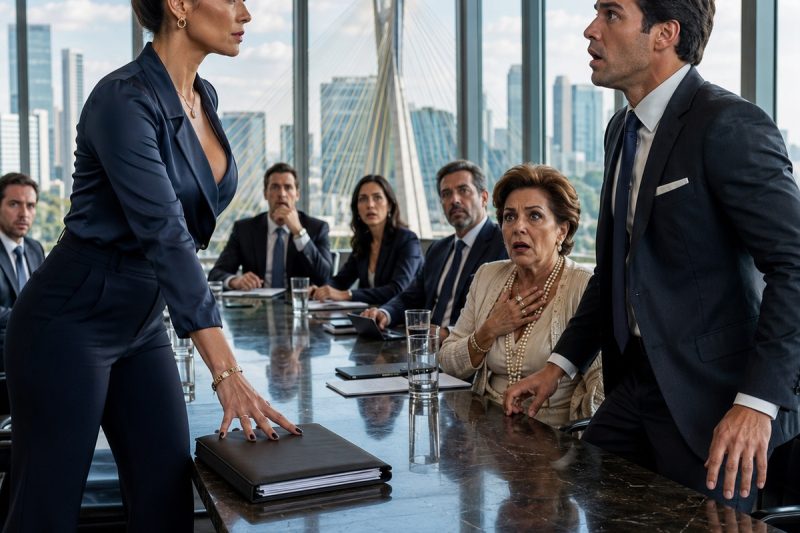 Ele teve vergonha de mim no auge da própria promoção e disse “vai embora antes que as crianças atrapalhem” — falou meu marido; só não imaginava que, antes do fim da manhã seguinte, a assinatura da esposa humilhada decidiria o futuro dele