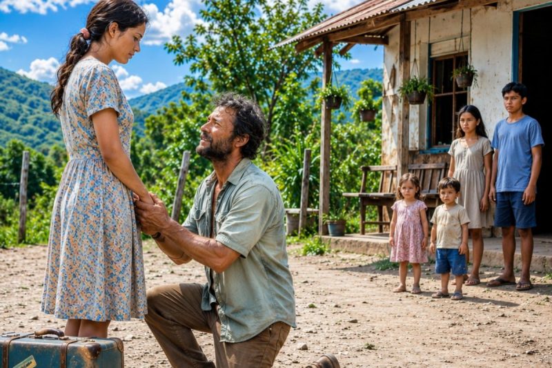 O Viúvo Desesperado Enviou Cartas Procurando Uma Esposa… Todas Riram Dele, Mas A Moça Mais Humilhada Foi A Única Que Respondeu