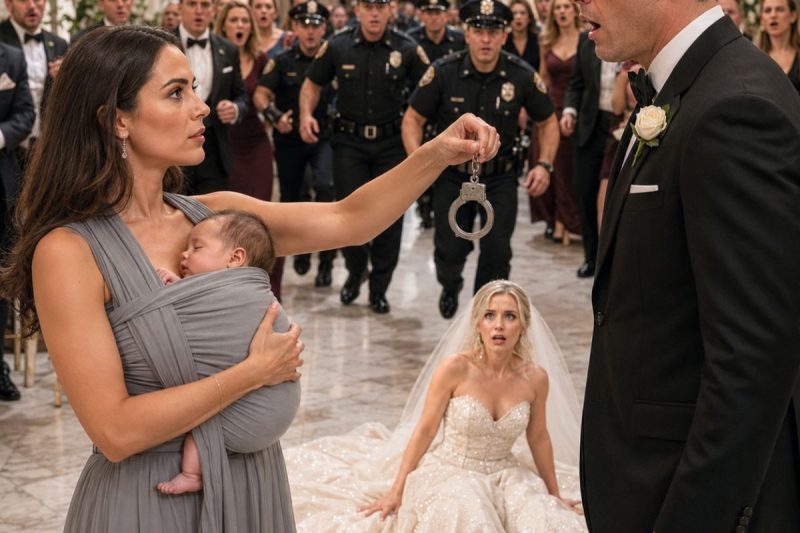 6 semanas depois que meu marido abandonou a mim e à nossa bebê recém-nascida no meio de uma tempestade de neve, apareci no casamento dele com minha filha dormindo sobre o meu peito. Quando me viu, o sorriso dele desapareceu.

—O que você está fazendo aqui? —murmurou.

Eu respondi:

—Vim recuperar o que você roubou de mim.

E então a música parou.