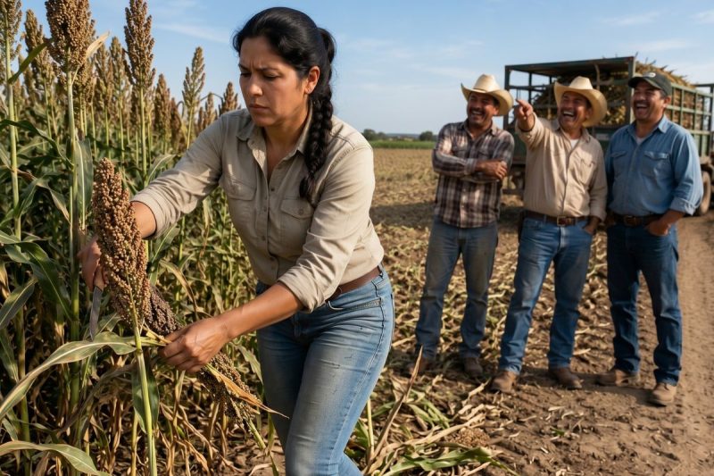 Todos riram quando ela comprou 300 hectares que chamavam de terra morta… mas, na colheita de 1998, os mesmos que a humilharam tiveram que vê-la arrancar riqueza de onde eles só enxergavam fracasso.