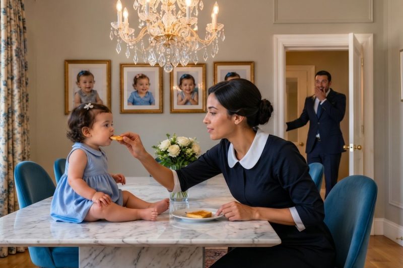 Durante 14 dias, sua filha se recusou a comer… até que uma humilde funcionária descobriu o motivo que nenhum médico conseguiu enxergar.