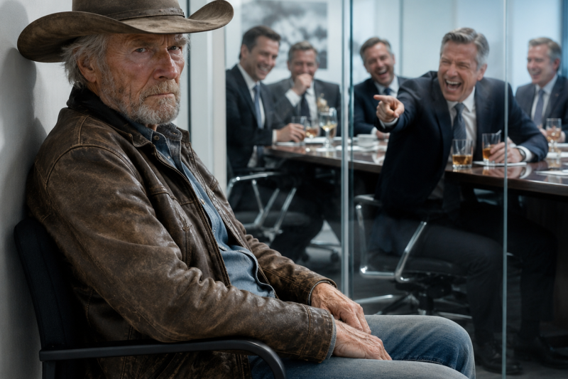 Deixam Clint Eastwood ESPERANDO… Minutos Depois, ele DEMITE Todos