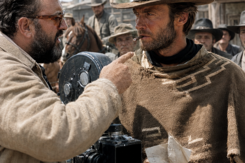 Sergio Leone disse: “Você é apenas um FIGURANTE”: o que Clint fez o transformou em uma lenda