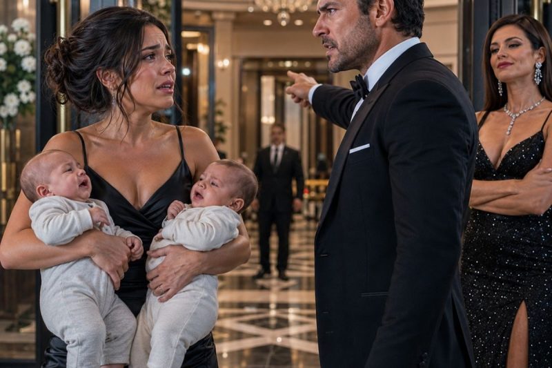 Na gala da promoção dele, meu marido me chamou de “inchada” na frente de todos e me expulsou com nossos 2 bebês. Horas depois, os cartões dele pararam de funcionar.