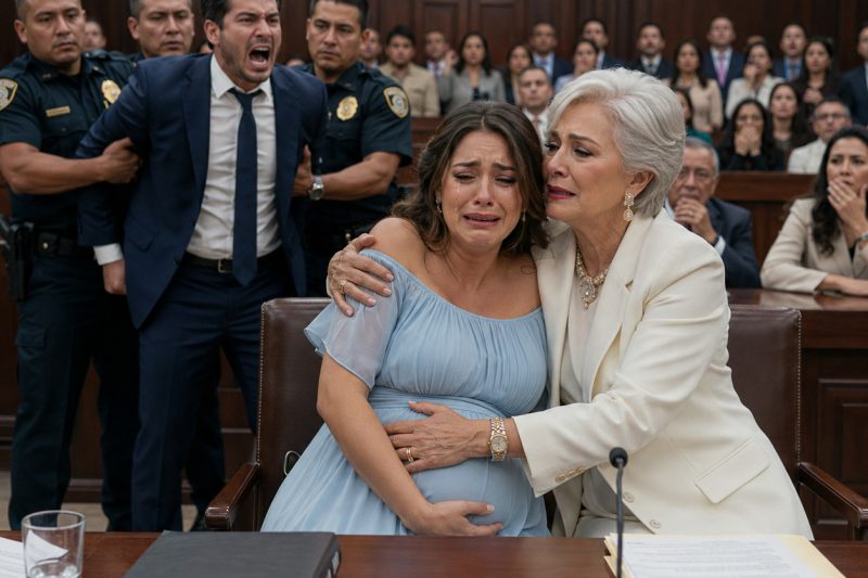 tly/ Ele achou que tinha vencido o divórcio e deixou a esposa grávida sem nada, dizendo “cria esse bebê sozinha”, até a verdadeira mãe dela aparecer com provas, seguranças e uma verdade que fez o tribunal inteiro ficar em silêncio.