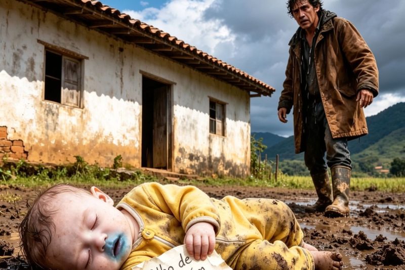 Abandonaram um bebê no barro frio com o bilhete “filho de ninguém”… até o fazendeiro chegar e dizer: “Agora ele é meu”.