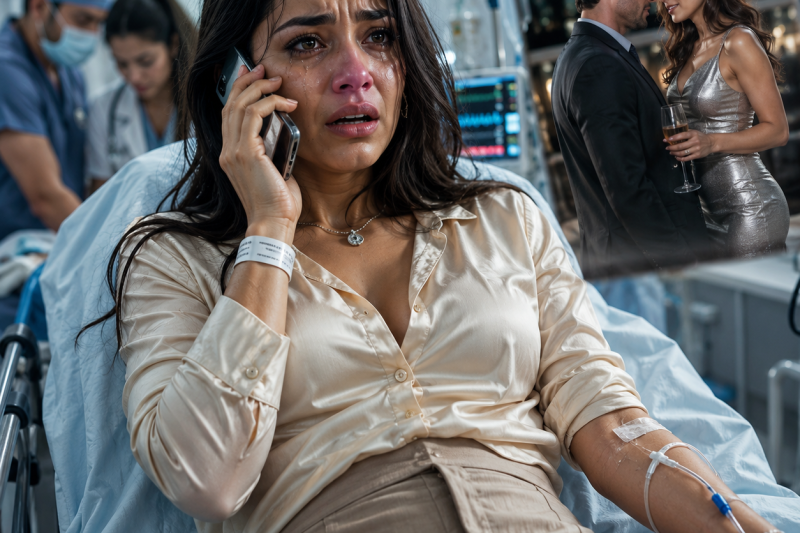 Desmaiada no hospital, ela pediu ajuda ao marido. Ele disse: “Agora não.” Horas depois, encontrou a verdade que destruiu seu casamento.