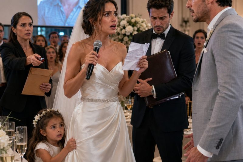A noiva achava que estava recomeçando a vida depois do luto, até a filha aparecer descalça, assustada, e dizer: “eles falaram que eu vou embora daqui”, transformando uma cerimônia com duzentos convidados em uma revelação devastadora