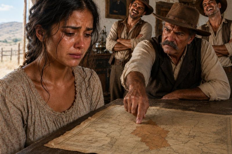 O pai deu à filha a terra que todos chamavam de morta… anos depois, ela levantou a mão no leilão e comprou tudo que eles perderam.