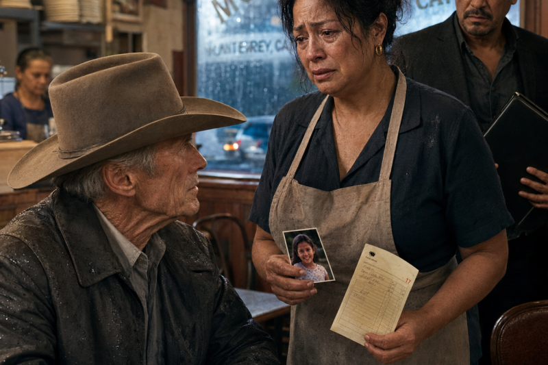 Clint Eastwood entrou em um restaurante humilde e MUDOU A VIDA do dono.