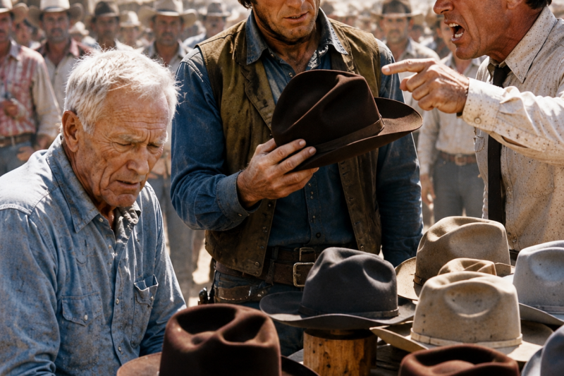 Vendia ZERO chapéus… até que Clint Eastwood colocou um