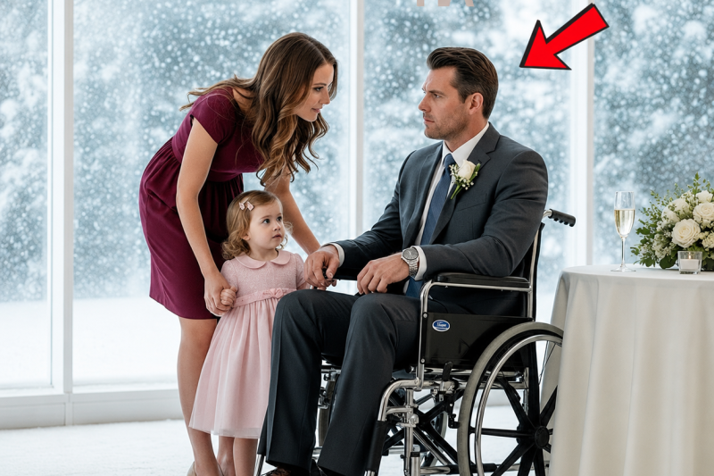 setran O milionário paralisado ficou sentado sozinho em seu casamento…
