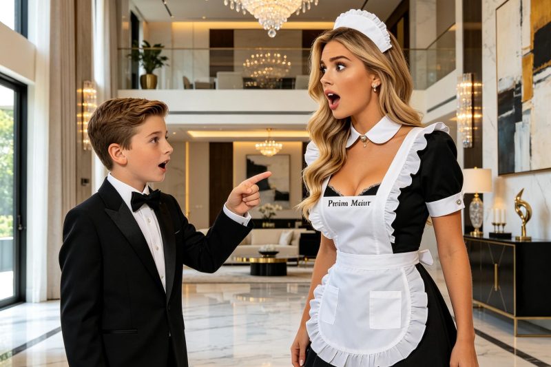 MILIONÁRIO MANDOU O FILHO ESCOLHER UMA NOVA MÃE ENTRE AS RICAS — MAS ELE ESCOLHEU A FAXINEIRA!