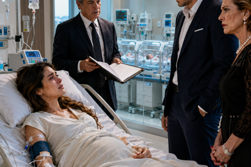 Eu morri ao dar à luz trigêmeos. Enquanto os médicos lutavam para me trazer de volta, meu marido bilionário assinava o divórcio do lado de fora da UTI. Quando avisaram que talvez eu não sobrevivesse, ele só perguntou: “Em quanto tempo podemos finalizar isso?”
