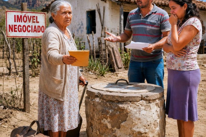 Ela assinou um papel confiando nos próprios filhos — mas a velha cisterna guardava o segredo que faria os 3 baixarem a cabeça.