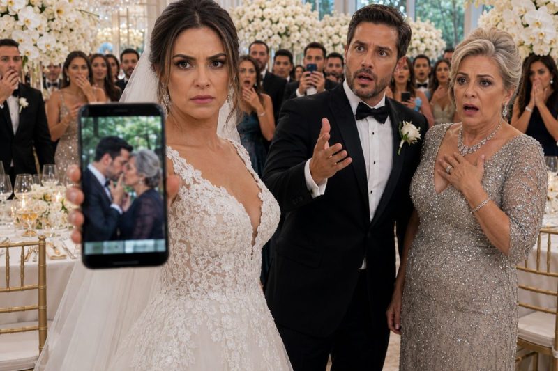 Uma hora antes do casamento, ela ouviu o noivo dizer “só quero o dinheiro dela”, mas entrou no salão de cabeça erguida — e a frase que soltou no altar fez a sogra levar a mão ao peito
