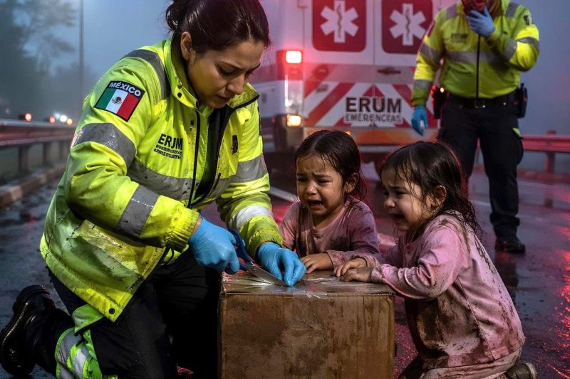 tly/ Parei minha ambulância às 3h da manhã por causa de uma caixa que achei ser lixo na BR tomada pela neblina — até ver 2 menininhas chorando tentando arrastá-la, e a frase escrita na fita me gelou o sangue.