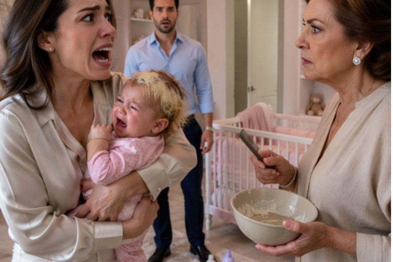 Meu marido achava que a mãe dele só me odiava, até nossa bebê quase parar na UTI após uma descoloração; quando ela disse “Essa menina precisava ser corrigida”, 3 provas revelaram o segredo da infância dele.