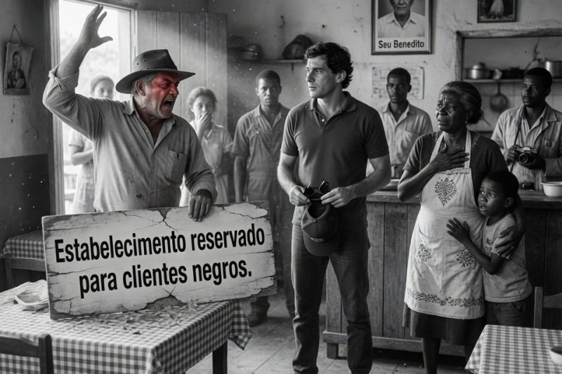 Ayrton Senna entrou num restaurante “SOMENTE PARA NEGROS” e o que ele fez, fez o dono ir às lágrimas