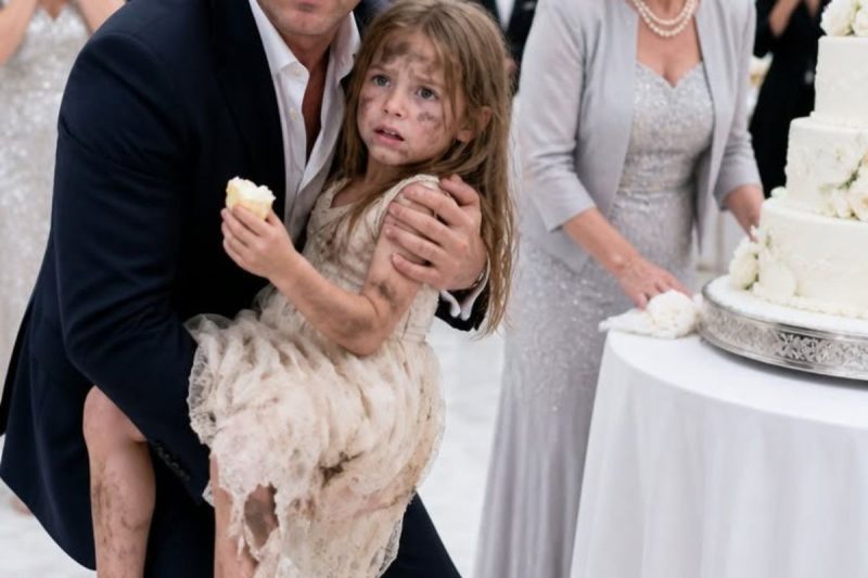Durante a festa luxuosa de sua mãe, um empresário encontrou a filha faminta pegando pão do lixo. Quando gritou: “Onde está o dinheiro que eu envio todo mês?”, todos ficaram em silêncio… porque a culpada estava parada bem diante dele.