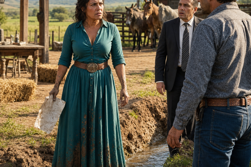 Ela comprou 20 mulas que ninguém queria — todos riram, até que a velha trilha revelou o campo que salvaria a fazenda.