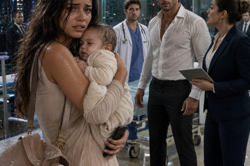 Uma mãe chegou ao pronto-socorro com o bebê ardendo em febre e um segredo de 15 meses prestes a explodir; recusou dizer quem era o pai, até o médico exigir histórico familiar e o homem de quem ela fugia aparecer perguntando: “Quem tocou no meu filho?”