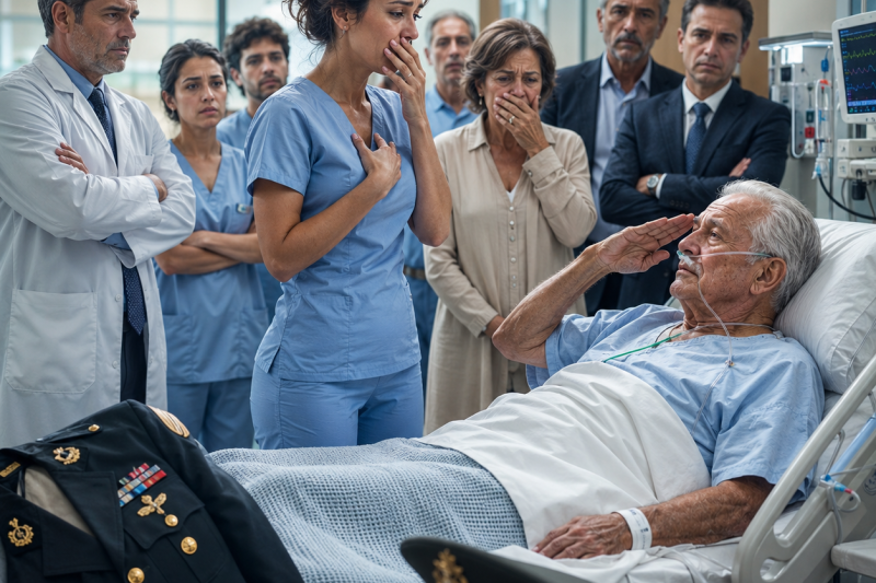 Todos riram quando a enfermeira disse que o general moribundo a conhecia, mas, minutos depois, ele acordou na UTI, bateu continência para ela e expôs uma mentira militar escondida por 12 anos, enquanto os próprios filhos tentavam controlar seus bens e calar o depoimento que destruiria gente poderosa.