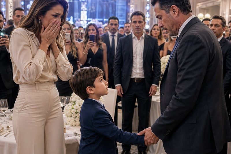 Todos riram quando ela disse: “meu filho vai escolher meu futuro marido”, porque o menino traumatizado não falava com ninguém; mas, no meio da festa luxuosa, ele apontou para o homem mais simples do salão e fez a mãe desabar em lágrimas