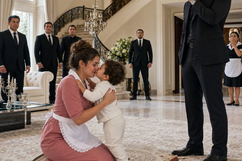 tly/ Todos riram da nova babá quando o filho do homem mais temido da cidade jogou um trem de madeira nela diante de 4 seguranças. Mas ela apenas respirou fundo e disse: “Eu não tenho medo de você”… e aquele abraço abriu uma guerra que ninguém naquela mansão esperava.